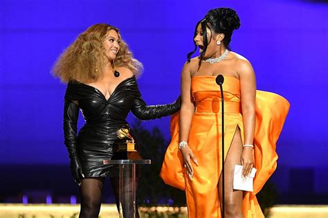 Beyonce Surprises Megan Thee Stallion After 'Savage' Grammy Win