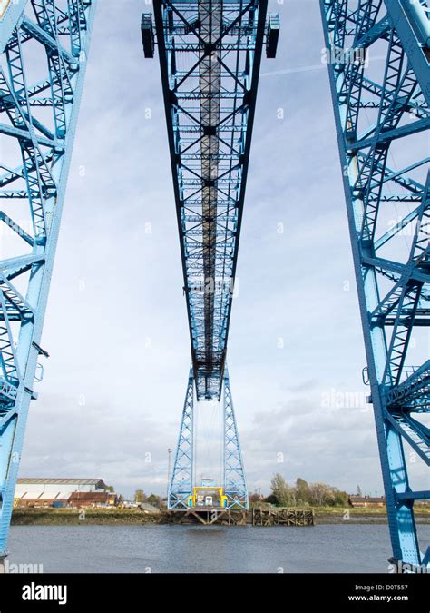 Middlesbrough Transporter Bridge Stock Photo - Alamy