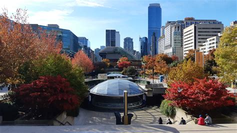 Robson Square Colours | SkyriseVancouver