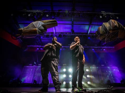 Run the Jewels rattled the rust off with their rocking Summerfest set