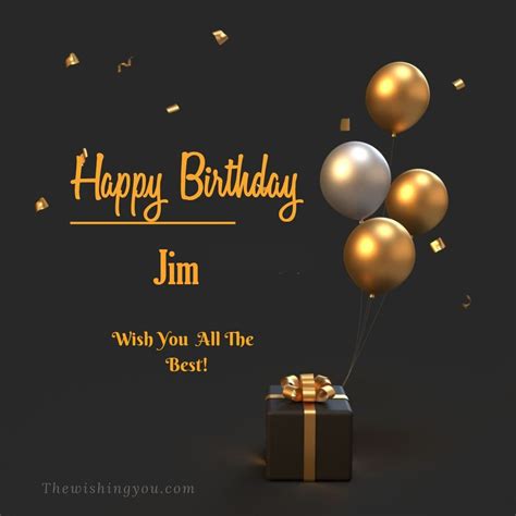 100+ HD Happy Birthday Jim Cake Images And Shayari