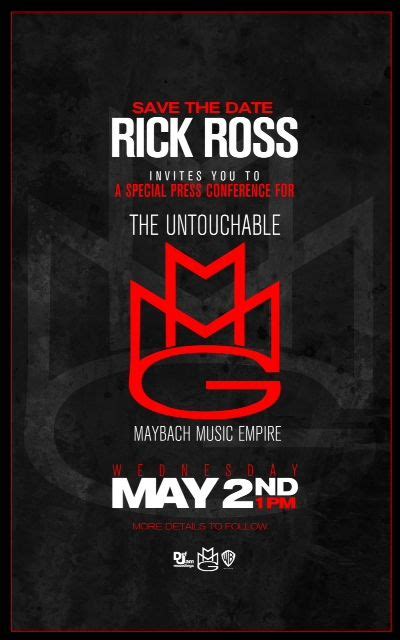 Rick Ross + MMG announcement | Tv show music, Maybach music, Maybach music group