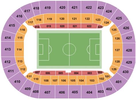 Johan Cruijff Arena Seating Chart