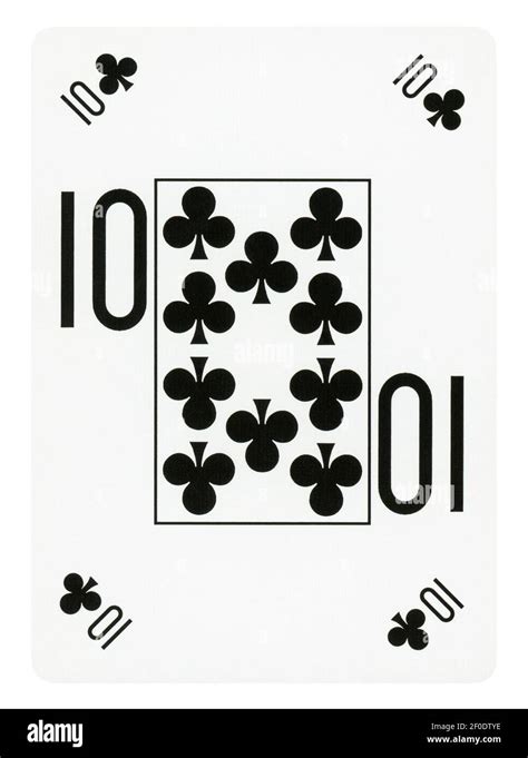 10 of clubs cards hi-res stock photography and images - Alamy