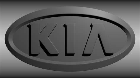 Black Kia Logo - LogoDix