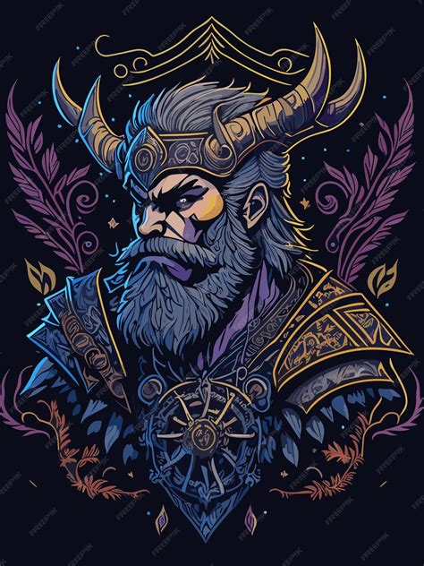 Premium Vector | Illustration mythical creature gothic expression ...