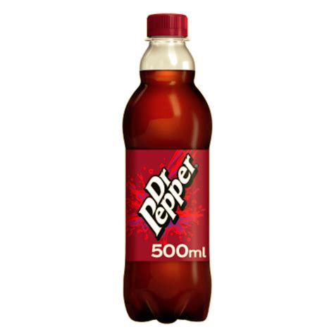 Dr Pepper Bottles 500ml x 24 - Livewell Vending