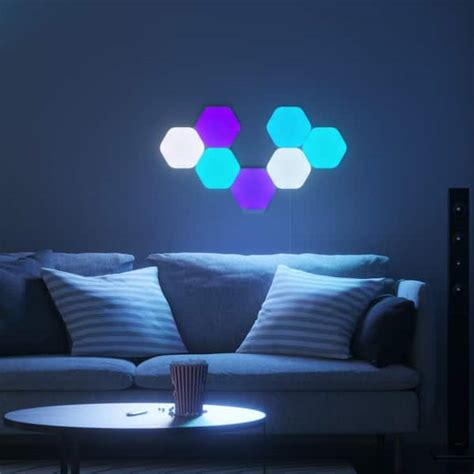 Nanoleaf Shapes Hexagons 7-piece Smart LED Light Panels | lupon.gov.ph