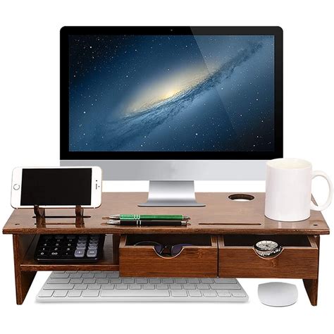 Inbox Zero Ergonomic Monitor Stand & Reviews | Wayfair