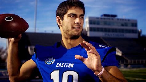 Jimmy Garoppolo at EIU 2013 | We all know where Jimmy Garoppolo is ...