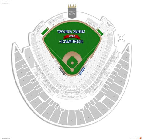 Kansas City Royals Seating Guide - Kauffman Stadium - RateYourSeats.com