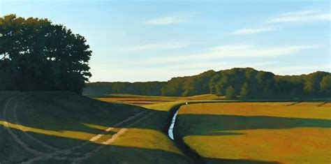 Jim Holland (1955 - Present), American Artist - Cranberry Bog - 24 x 48 ...