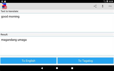 google translate english to tagalog - DrBeckmann