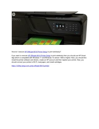 Hp officejet pro 8610 printhead installation - tnrewa