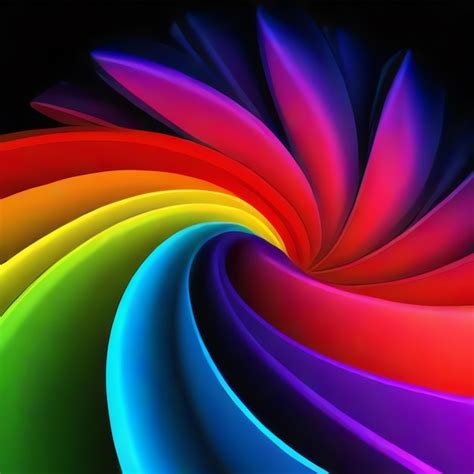 Premium Photo | Abstract Background rainbow colours for abstract