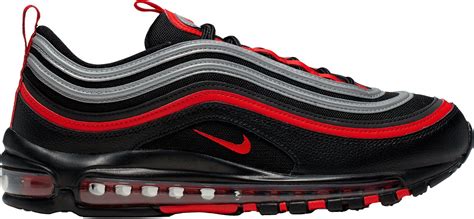 Nike Rubber Air Max 97 Shoes in Red for Men - Lyst