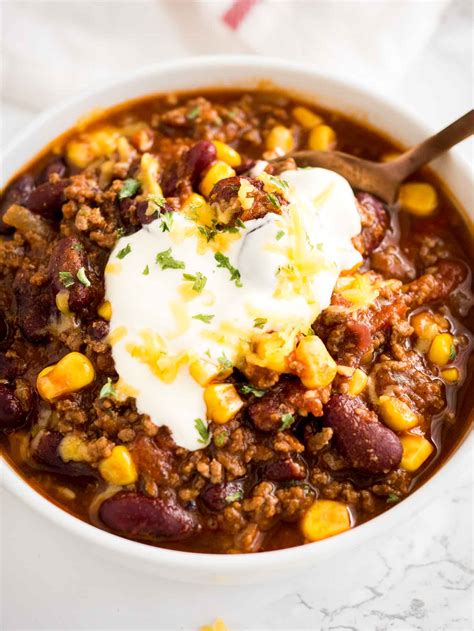 Easy Instant Pot Chili Recipe (Pressure Cooker Chili)