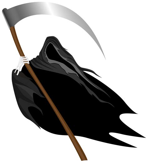 Grim Reaper Silhouette at GetDrawings | Free download