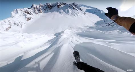 Travis Rice & Elias Elhardt Behind The Scenes Alaska Snowboarding In 4K ...