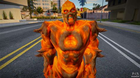 Blaze Boss (Mortal Kombat Armageddon) para GTA San Andreas