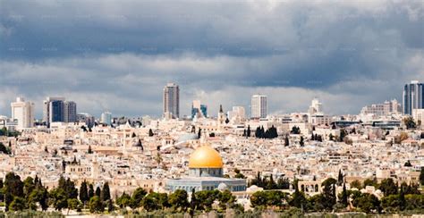 Skyline Of Jerusalem City - Stock Photos | Motion Array