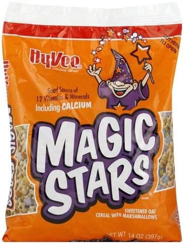 Hy Vee Magic Stars Cereal - 14 oz, Nutrition Information | Innit