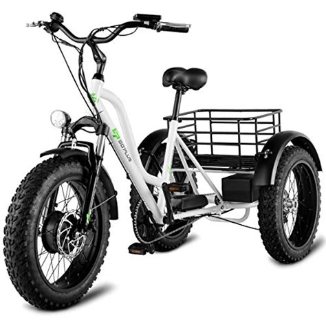 Buy Goplus Electric Trike 20" Tire Electric Tricycle for Adults 48V ...