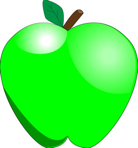 green apple clipart - Clip Art Library