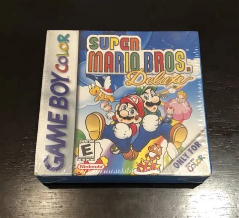 SUPER MARIO BROS. Deluxe (Game Boy Color, 1999) New Sealed Nintendo GBC ...