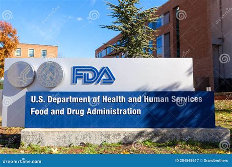 Exterior View of the Headquarters of US Food and Drug Administration ...