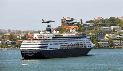 P&O Cruises Ship Photographer Captures Iconic Australia Day Flypast Image on Sydney Harbour ...