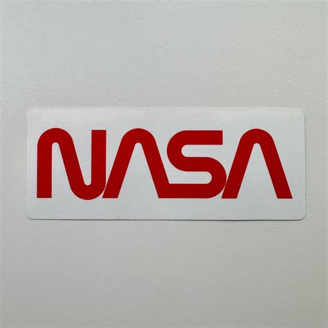 NASA Worm Logo Sticker – Mile High Astronomy