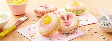 Check out this delicious recipe for Easter Sandwich Cookies from Pillsbury that is sure to bring ...