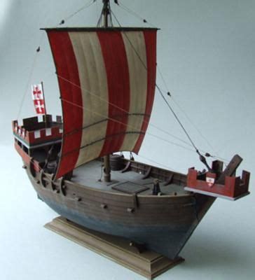 A new development: Hanseatic trade and the cog. | Sailing ship model, Model ship building, Model ...