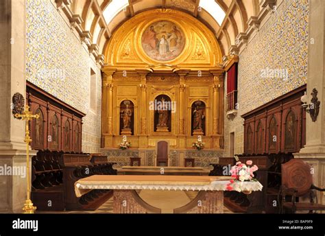 Interior of Faro Cathedral, Algarve, Portugal Stock Photo - Alamy