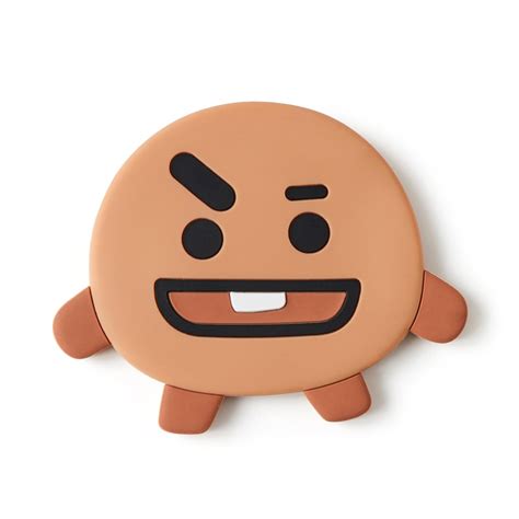 Amazon.com: BT21 SHOOKY Character Small Silicone Travel Handheld Hand ...