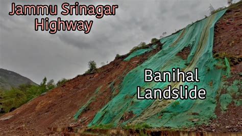 Banihal Landslide | Jammu Srinagar Highway Update | Ramban To Banihal ...