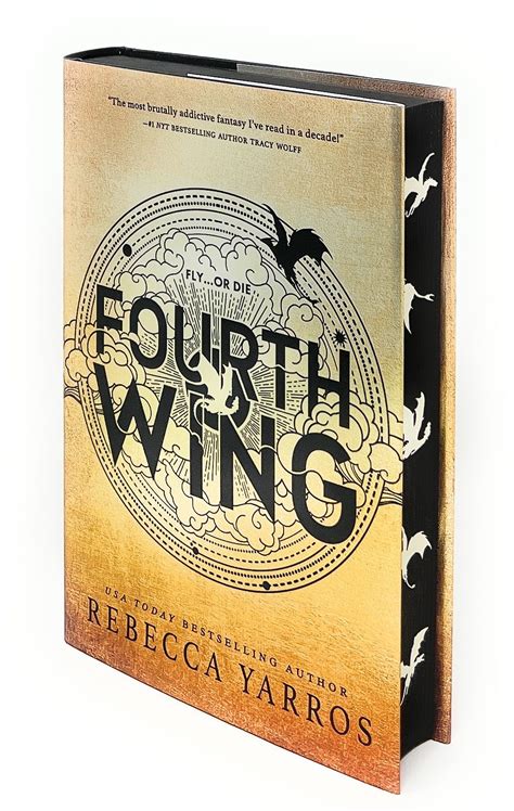 BIBLIO | Fourth Wing FIRST EDITION WITH SPRAYED EDGES by Yarros ...