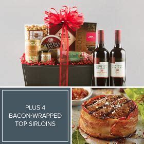 Gourmet Steaks and Snacks Gift Basket