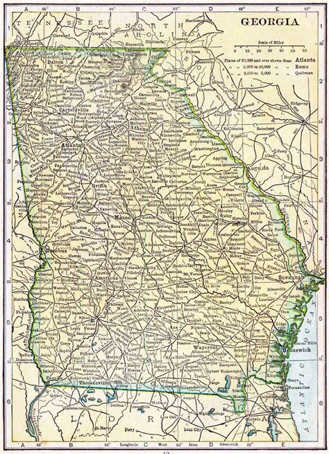 Henry County Georgia Map | secretmuseum