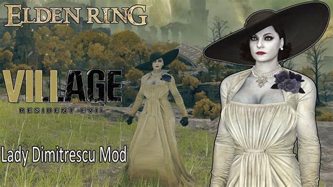 Elden Ring Resident Evil 8 Lady Dimitrescu Mod [Elden Ring] [Mods]