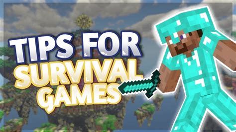 BEST TIPS FOR MINECRAFT SURVIVAL GAMES | (TIPS AND TRICKS) - Survival ...