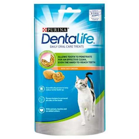 Purina Dentalife Adult Cat Treats - Chicken | Free UK Delivery