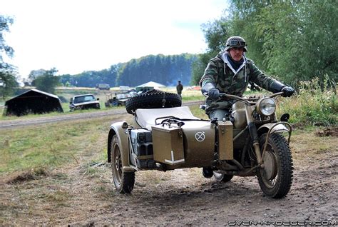 MOTORCYCLE 74: German WW2 sidecar