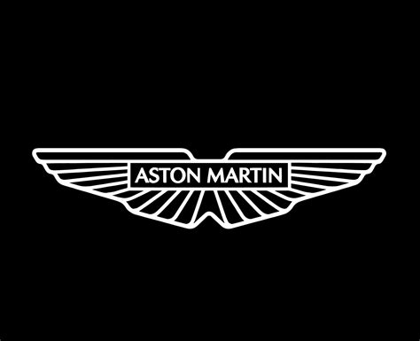 Aston Martin Brand Logo Symbol White Design British cars Automobile ...