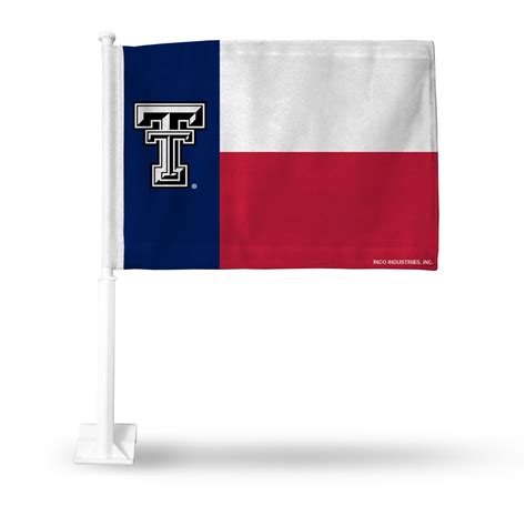 NCAA Texas Tech Red Raiders Double Sided Car Flag - 16" x 19" - Strong