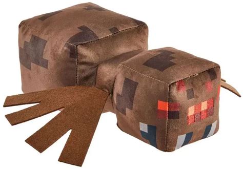 Minecraft Spider 9 Plush Brown Mattel - ToyWiz