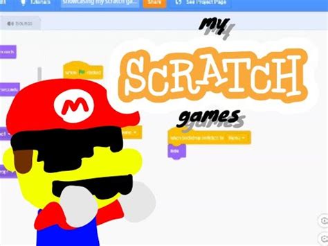 showcasing my mario scratch games - YouTube