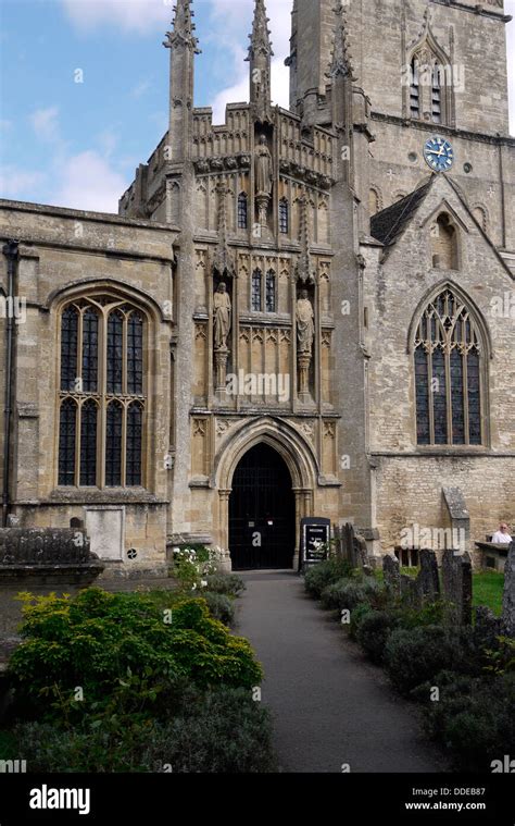 Burford church, Burford, Cotswolds, Oxfordshire, England, UK Stock ...