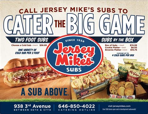 jersey mike's catering